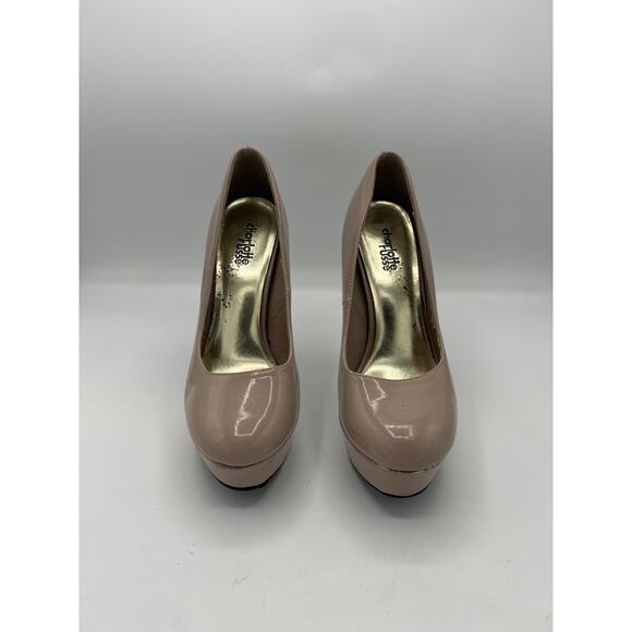 Charlotte Russe Nude Pink Pumps - Size 6 - Picture 2 of 6